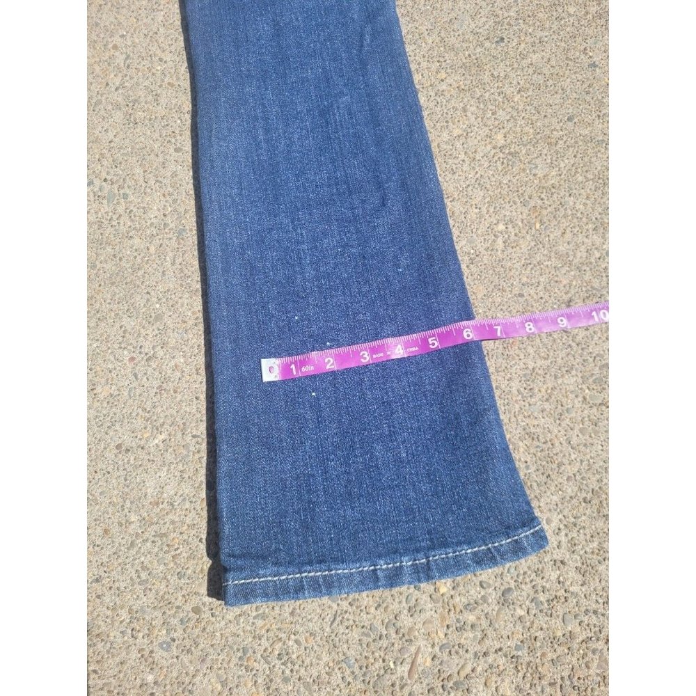 Maurices Jeans Women's 7/8 Blue Mid-Rise Bootcut Denim 30x31 - Picture 12 of 12